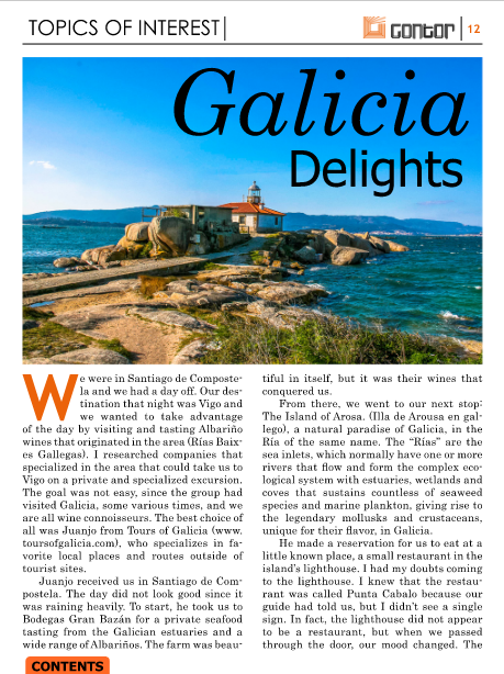Tours of Galicia Article